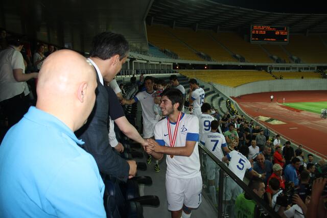 FC Dinamo Tbilisi wird Pokalsieger - und wir gratulieren mit | Foto: © www.jowapress.de