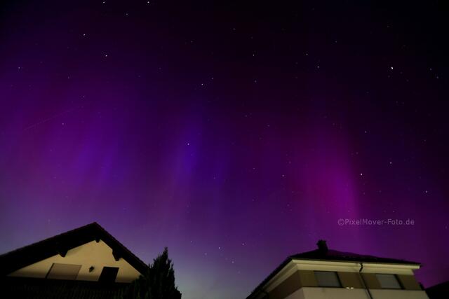 Polarlicht am 11.5.2024  1 Uhr  | Foto: Uwe Zimmermann - PixelMover-Foto.de