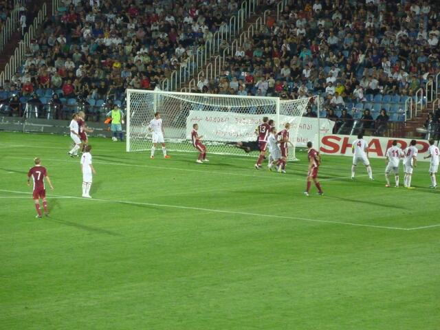 Spiel der Fußballnationalmannschaft in Tiflis | Foto: © www.jowapress.de