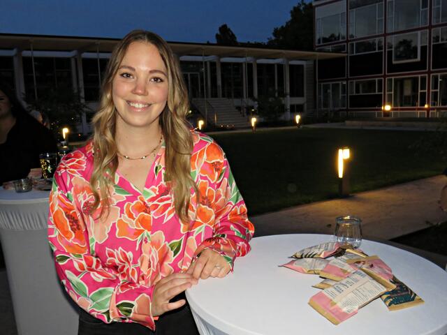 Celine Schmitt, wundervolles Oberteil übrigens | Foto: Brigitte Melder