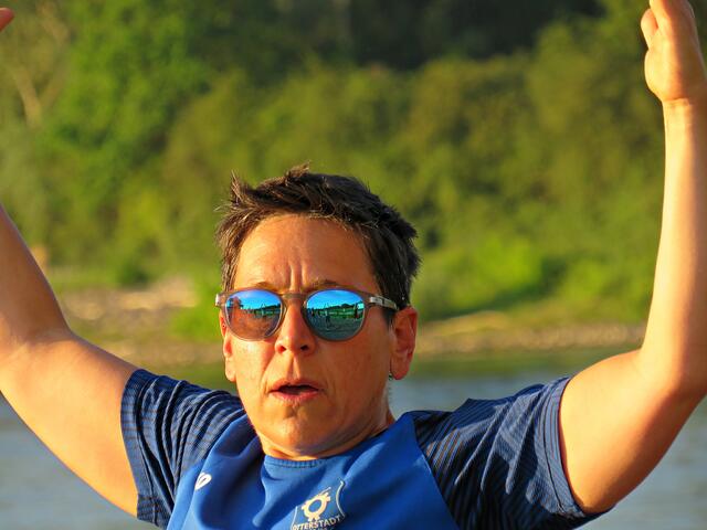 Spiegelung in der Brille | Foto: Brigitte Melder