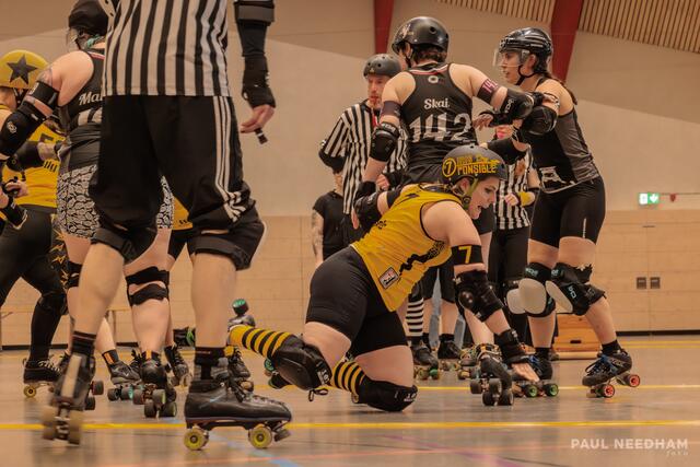 1. Bundesliga Roller Derby // rocKArollers vs Ruhrpott Roller Derby | Foto: Paul Needham