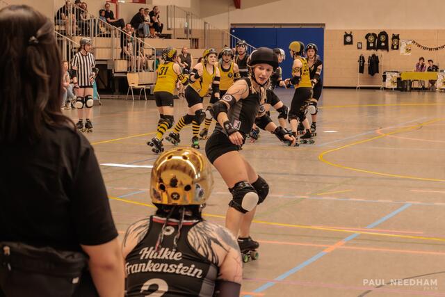 1. Bundesliga Roller Derby // rocKArollers vs Ruhrpott Roller Derby | Foto: Paul Needham