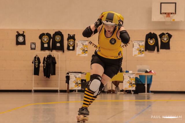 1. Bundesliga Roller Derby // rocKArollers vs Ruhrpott Roller Derby | Foto: Paul Needham