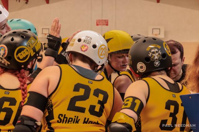 1. Bundesliga Roller Derby // rocKArollers vs Ruhrpott Roller Derby | Foto: Paul Needham