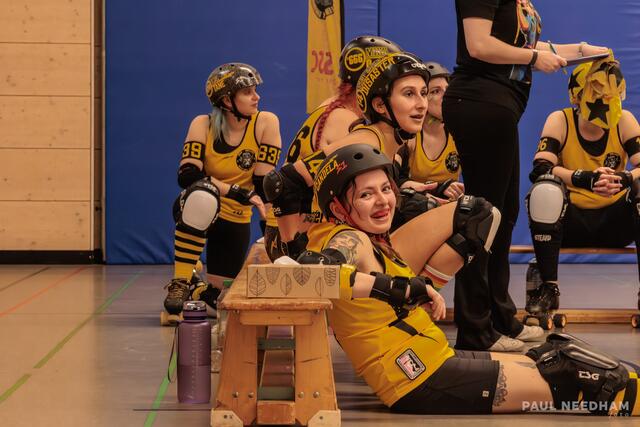 1. Bundesliga Roller Derby // rocKArollers vs Ruhrpott Roller Derby | Foto: Paul Needham