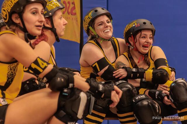 1. Bundesliga Roller Derby // rocKArollers vs Ruhrpott Roller Derby | Foto: Paul Needham