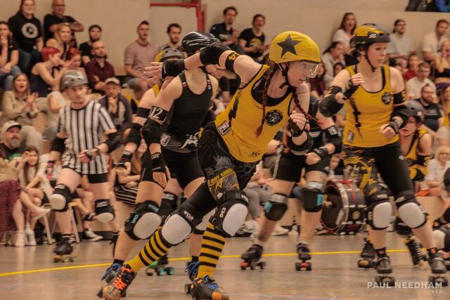 1. Bundesliga Roller Derby // rocKArollers vs Ruhrpott Roller Derby | Foto: Paul Needham