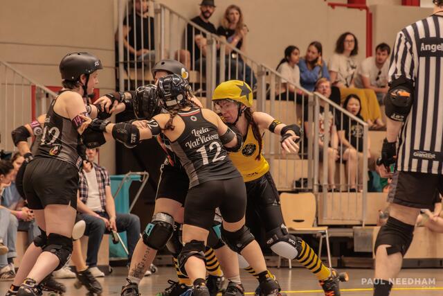 1. Bundesliga Roller Derby // rocKArollers vs Ruhrpott Roller Derby | Foto: Paul Needham