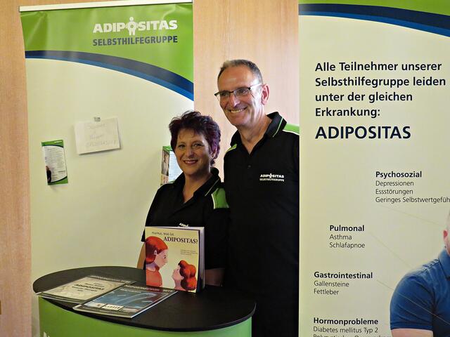 Ehepoaar Susanne und Thomas Ritzinger von der Selbsthilfegruppe | Foto: Brigitte Melder