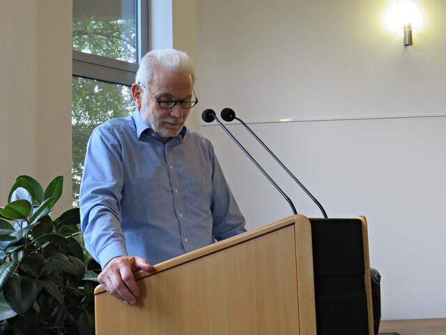 Begrüßung durch Karl-Heinz Hasenstab | Foto: Brigitte Melder