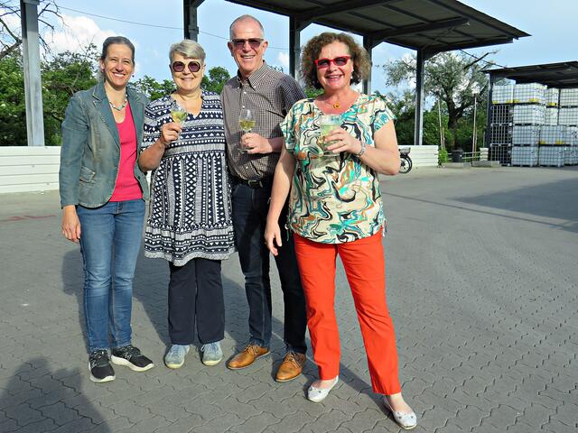 Das wundervolle Ensemble von "Rainer's Finest" aus Limburgerhof | Foto: Brigitte Melder