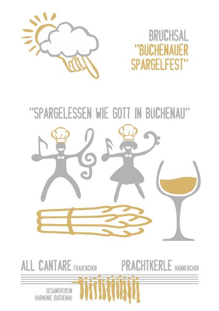 Spargelessen wie Gott in Büchenau... :-) | Foto: GV Harmonie Büchenau 1919 e.V.