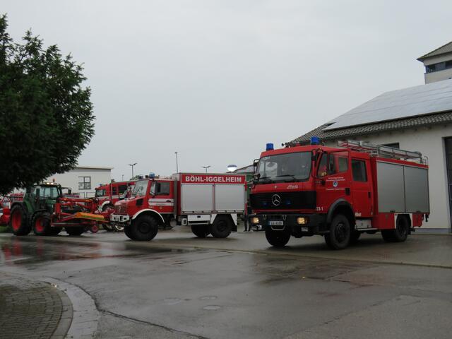 Auch landwirtschaftliche Fahrzeuge gehören zum Feuerwehreinsatz | Foto: Brigitte Melder