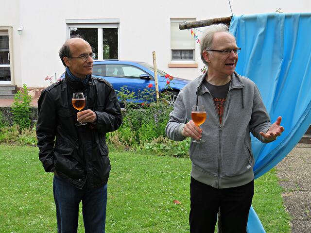 Frank Andre bei seiner Begrüßungsrede | Foto: Brigitte Melder