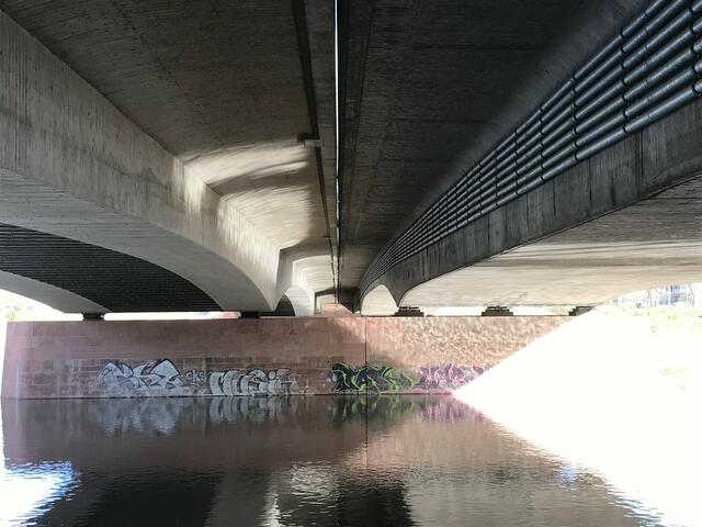 Pegelstand des Neckars am 4. Februar 2021: 715 cm | Foto: Anouar Touir