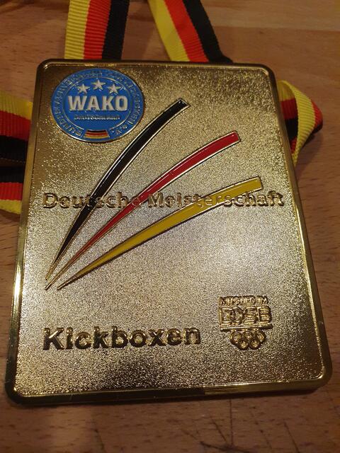 Goldmedaille Deutsche Meisterschaft  | Foto:  Bild VIKINGS MUAY THAI e.V.