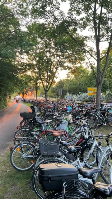 Anreise mit dem Fahrrad wird empfohlen | Foto: Marc Todesco