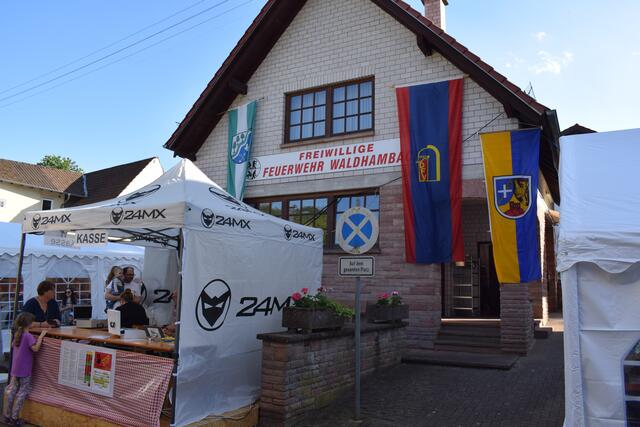 Traditionell wird das Fest im Herzen von Waldhambach gefeiert | Foto: Bender