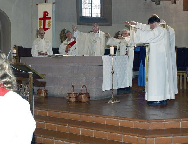 Beim Dankgottesdienst | Foto: Urheber: W. Schmidhuber