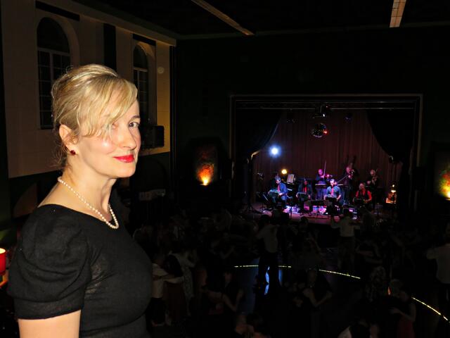 Gastgeberin des Abends Beatrice D'Angelo | Foto: Brigitte Melder