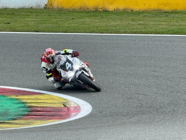 Ein starker 3. Platz für die Honda des Tati Team Behringer Racing #4. | Foto: Pascal Kurz