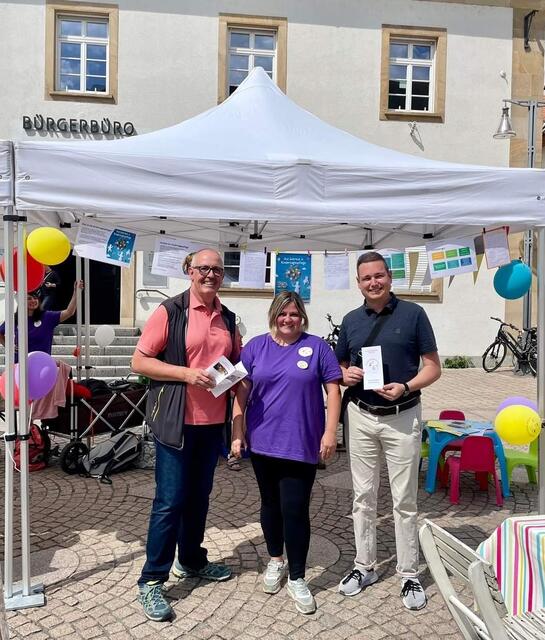 Zitat Beigeortneter Patrick Poss (Schifferstadt): Gemeinsam mit @dieterweissenmayer (FWG Schifferstadt) bei der Kindertagespflege e.V. Speyer und Rhein-Pfalz-Kreis. 
Guter Austausch! Das nehmen wir mit in die Kreisgremien. | Foto: Patrick Poss