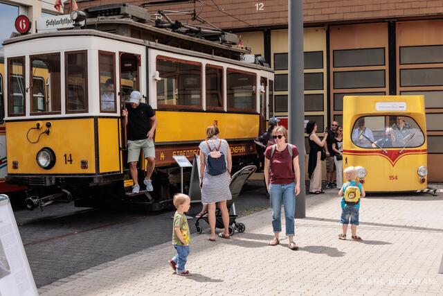 alte Karlsruher Bahnen | Foto: Paul Needham