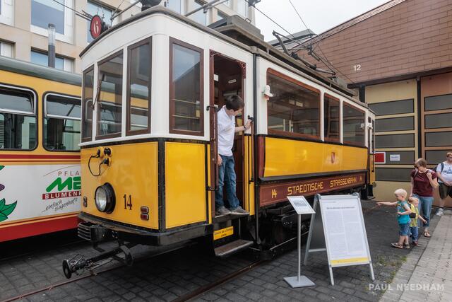 alte Karlsruher Bahnen | Foto: Paul Needham