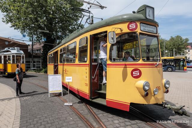 alte Karlsruher Bahnen | Foto: Paul Needham