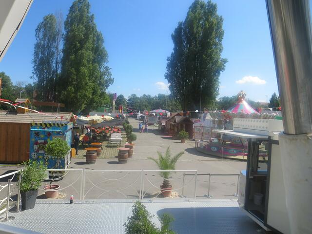 Die Blumenkübel säumen den Weg | Foto: Julia Glöckner