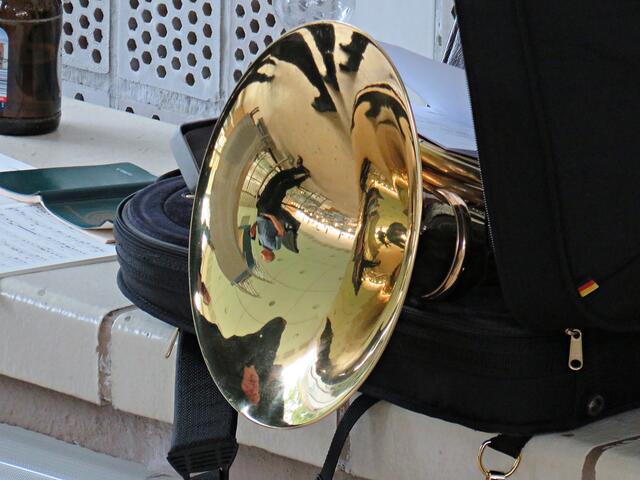 Blitzblank geputztes Horn | Foto: Brigitte Melder