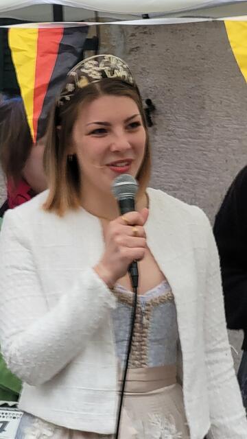 Die Hambacher Weinprinzessin Jasmin | Foto: Markus Pacher