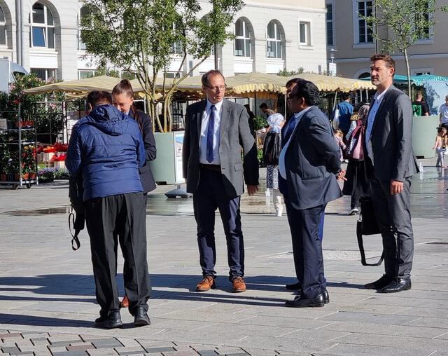 Delegation auf Informationsbesuch in Karlsruhe unterwegs | Foto: IBKA