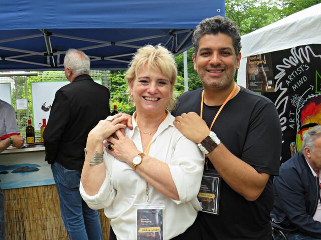 Heloise Wunder und Marcio Vargas | Foto: Brigitte Melder