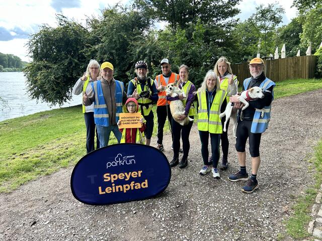 Bilderbogen vom #160 Speyer Leinpfad parkrun am 15. Juni 2024. | Foto: Speyer Leinpfad parkrun