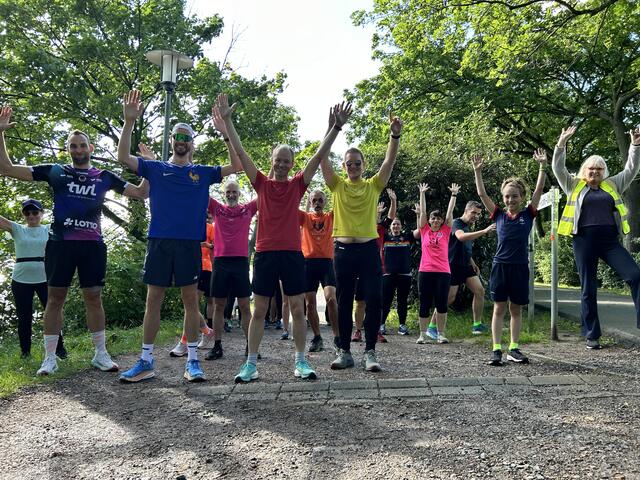 Bilderbogen vom #160 Speyer Leinpfad parkrun am 15. Juni 2024. | Foto: Speyer Leinpfad parkrun