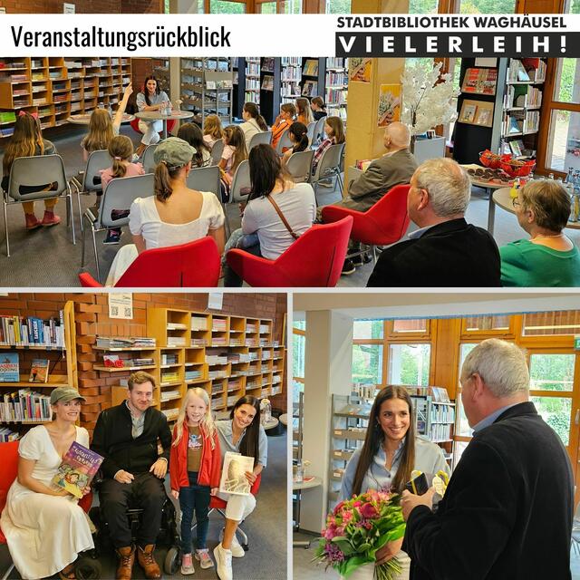 Foto: Yvonne Mannel und Stadtbibliothek Waghäusel