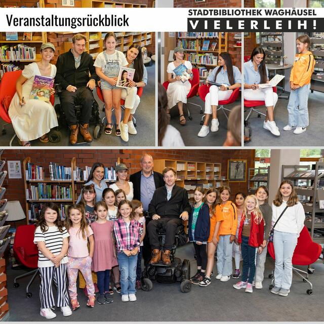 Foto: Yvonne Mannel und Stadtbibliothek Waghäusel