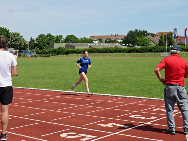 Beim 800-Meter-Lauf Selina Reiser | Foto: Brigitte Melder