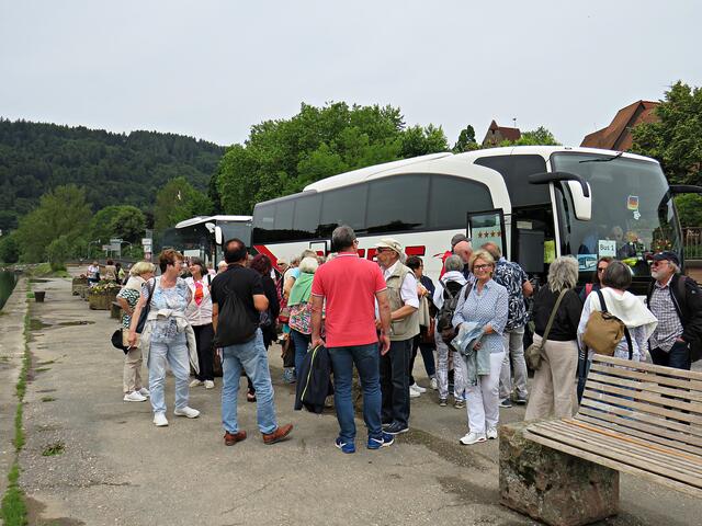 Ankunft in Eberbach | Foto: Brigitte Melder
