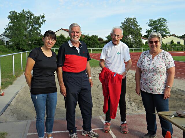 Beim Weitsprung (hatte vier Anlagen) | Foto: Brigitte Melder
