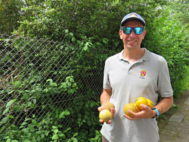 Für den Ballweitwurf | Foto: Brigitte Melder