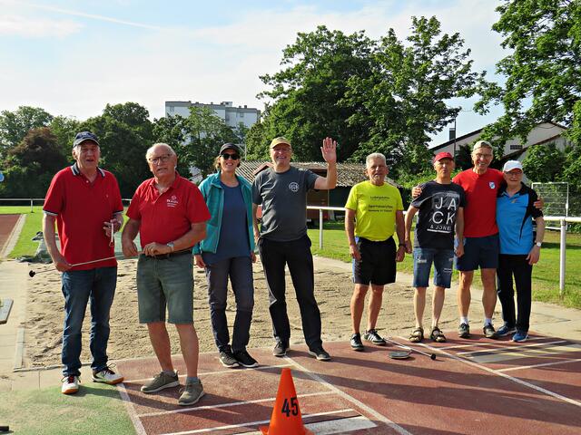 Am Weitsprung | Foto: Brigitte Melder