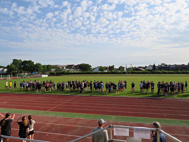 Herrliches Bild von diesem sportllichen Event | Foto: Brigitte Melder