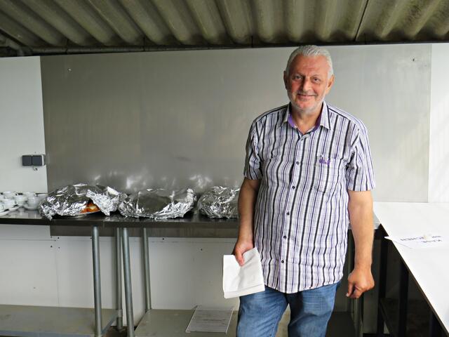 Beim Catering | Foto: Brigitte Melder