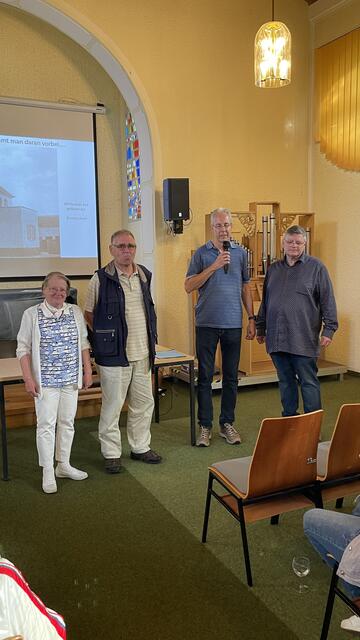 v.l.n.r Ingrid Rahn, Wolfram Hoppe, Michael Ceranski, Markus Schlereth | Foto: Michael Ceranski