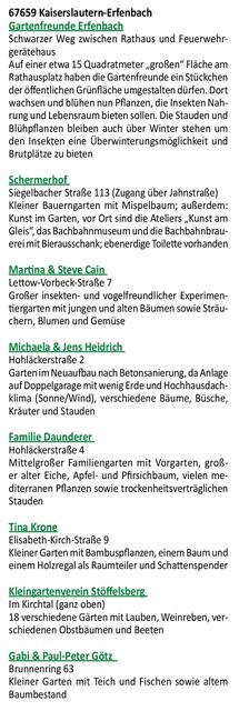 Offene Gartentür | Foto: Gartenbauvereine