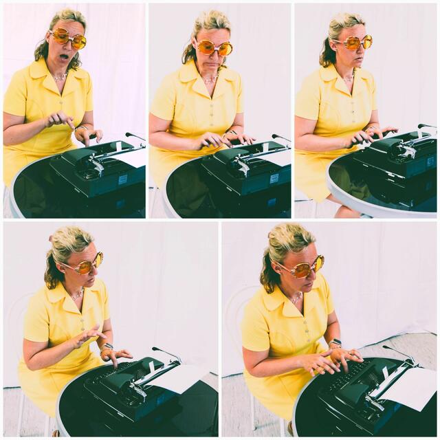 Wie war das nochmal mit der Schreibmaschine? - working 9 to5 | Foto: All Cantare