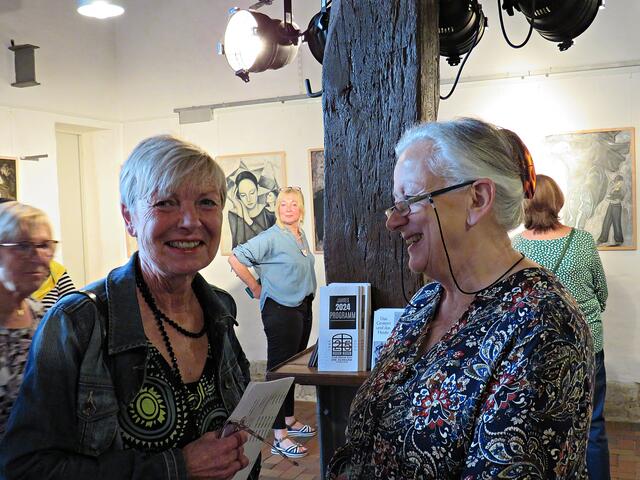 Birgit Löwer und Uta Weißkopf | Foto: Brigitte Melder